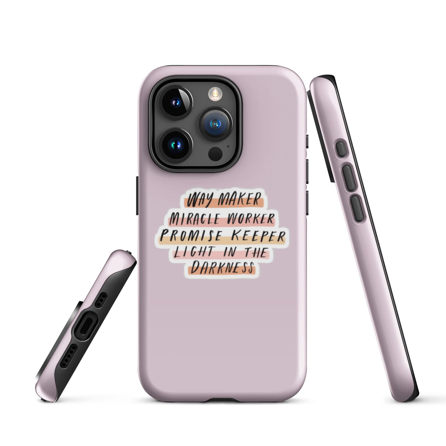 Way Maker iPhone® 11 - 15 Case (Pale Twilight)