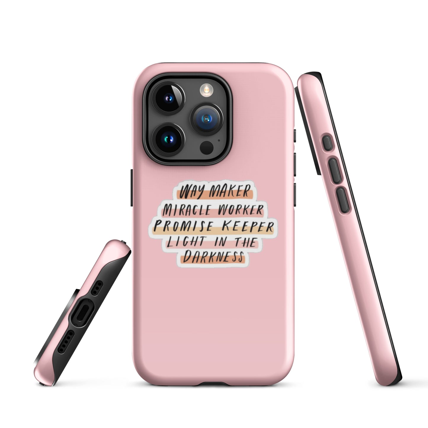 Way Maker iPhone® 11 - 15 Case (Pink)