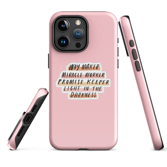 Way Maker iPhone® 11 - 15 Case (Pink)