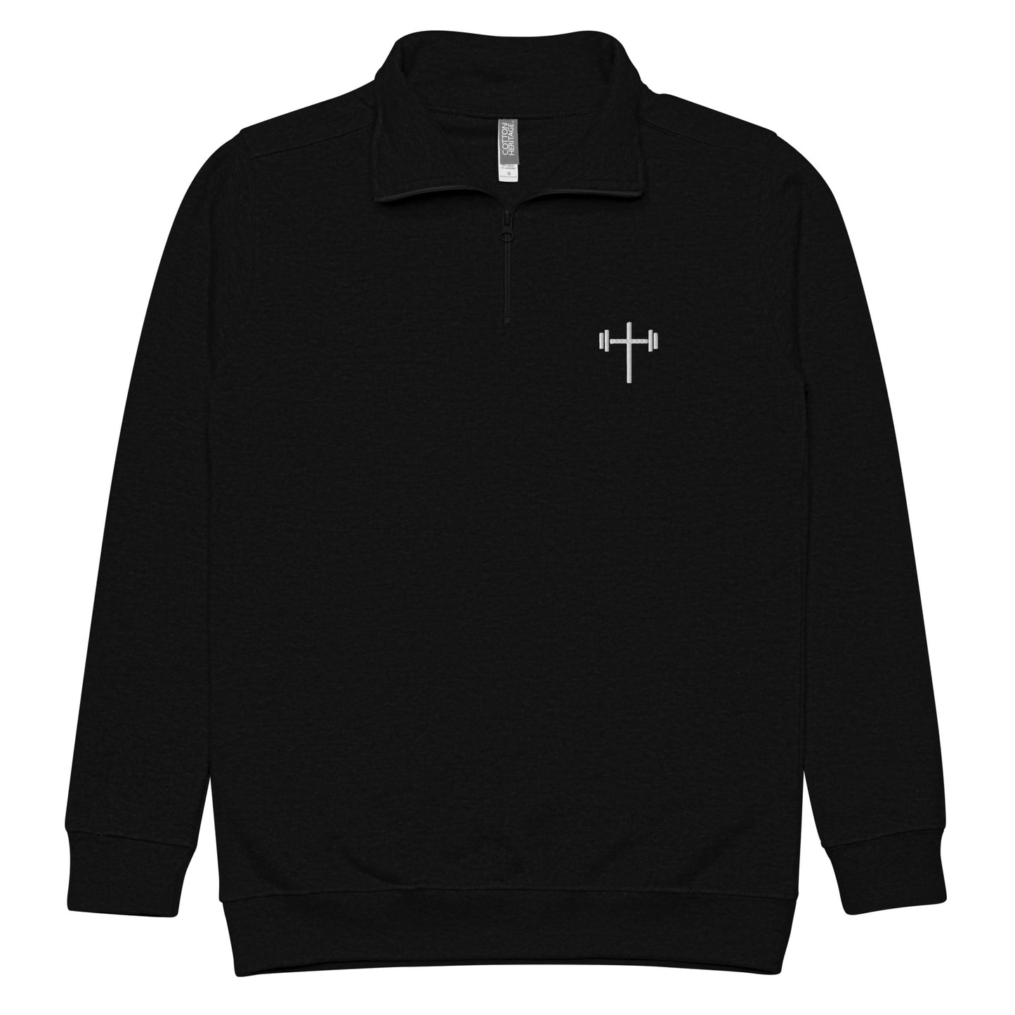 Cross & Barbell Fleece Pullover