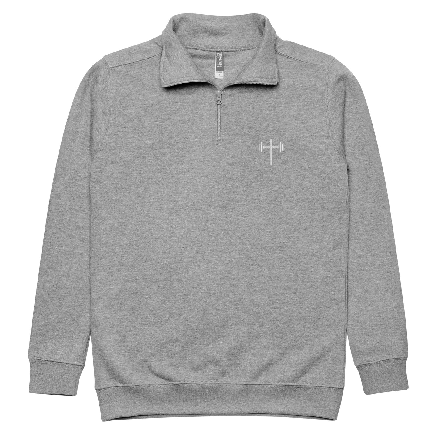 Cross & Barbell Fleece Pullover