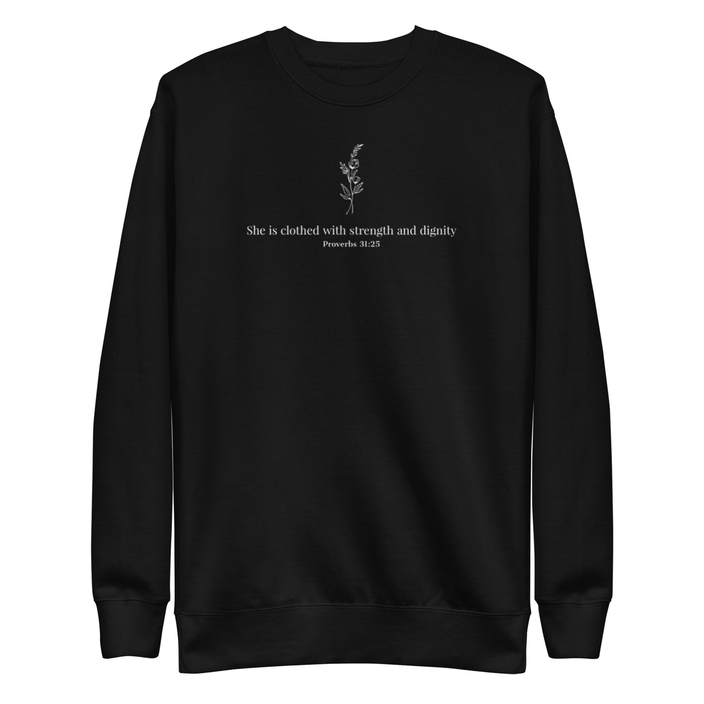 Strength & Dignity Crewneck Sweatshirt