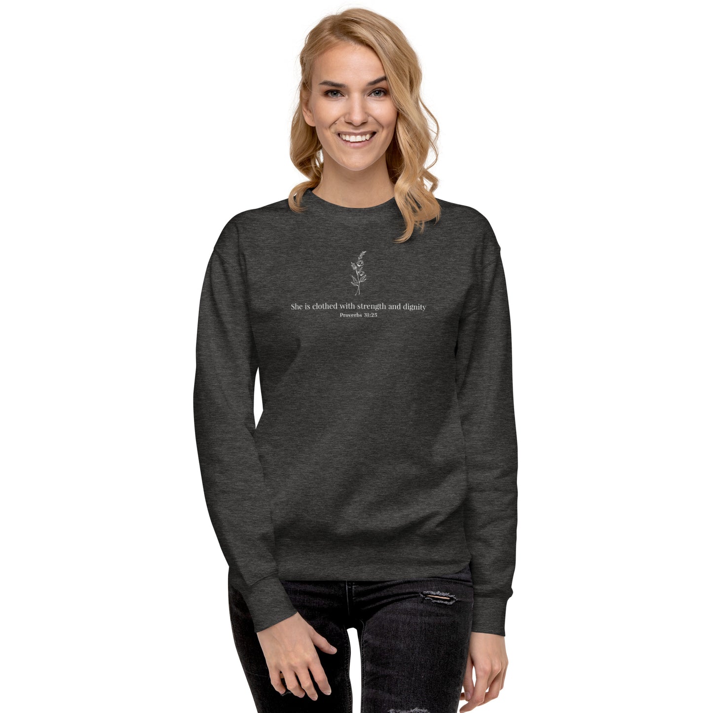 Strength & Dignity Crewneck Sweatshirt