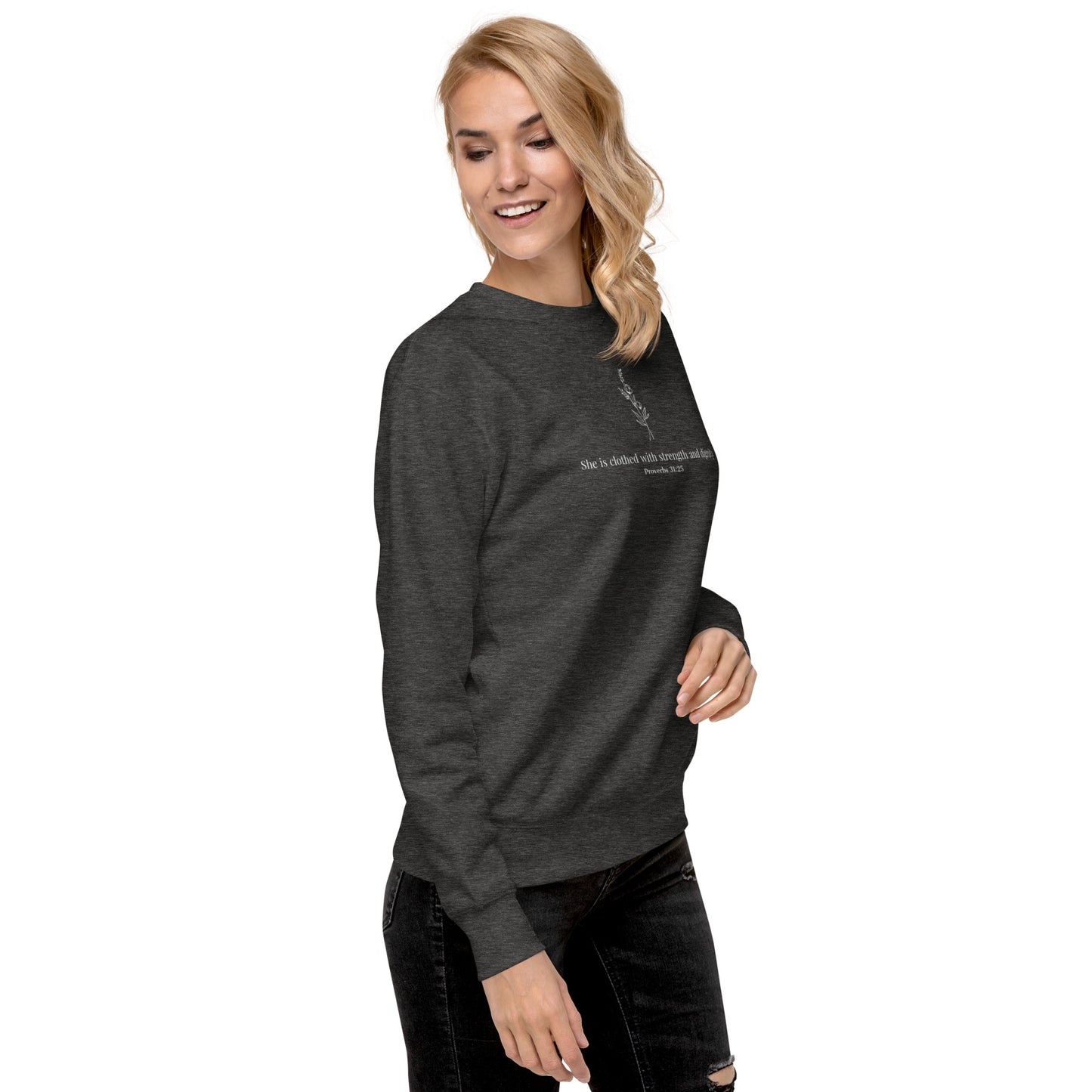 Strength & Dignity Crewneck Sweatshirt