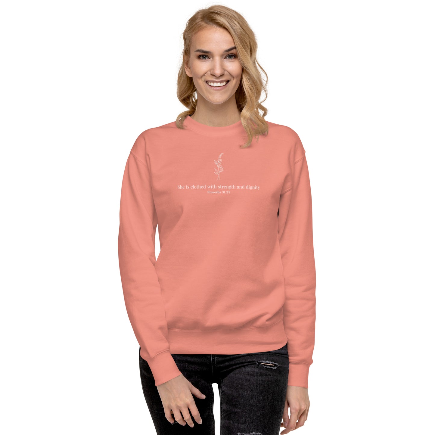 Strength & Dignity Crewneck Sweatshirt