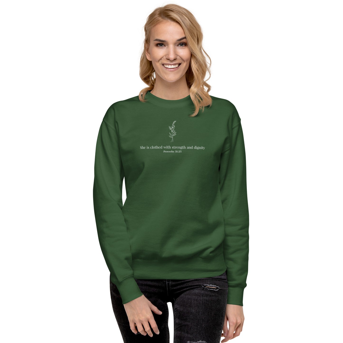 Strength & Dignity Crewneck Sweatshirt