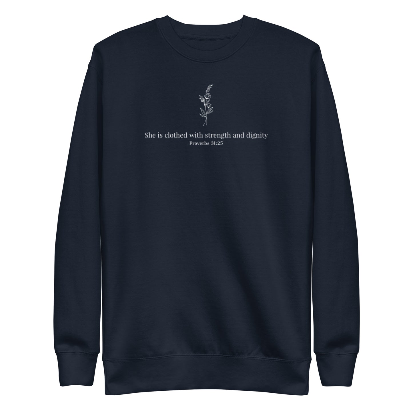 Strength & Dignity Crewneck Sweatshirt