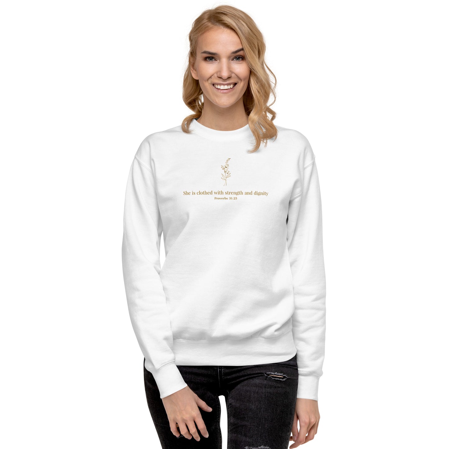 Strength & Dignity Crewneck Sweatshirt