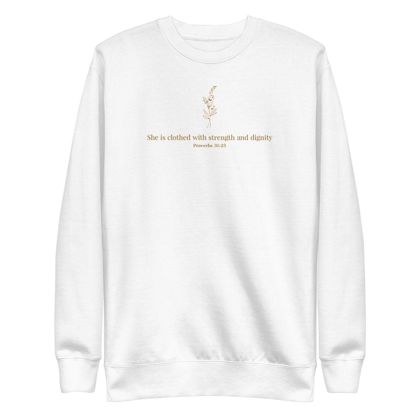 Strength & Dignity Crewneck Sweatshirt